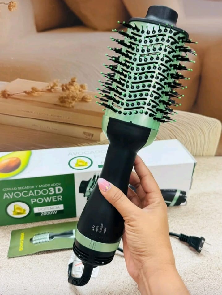Cepillo secador de aguacate Kali Hair 3 en 1